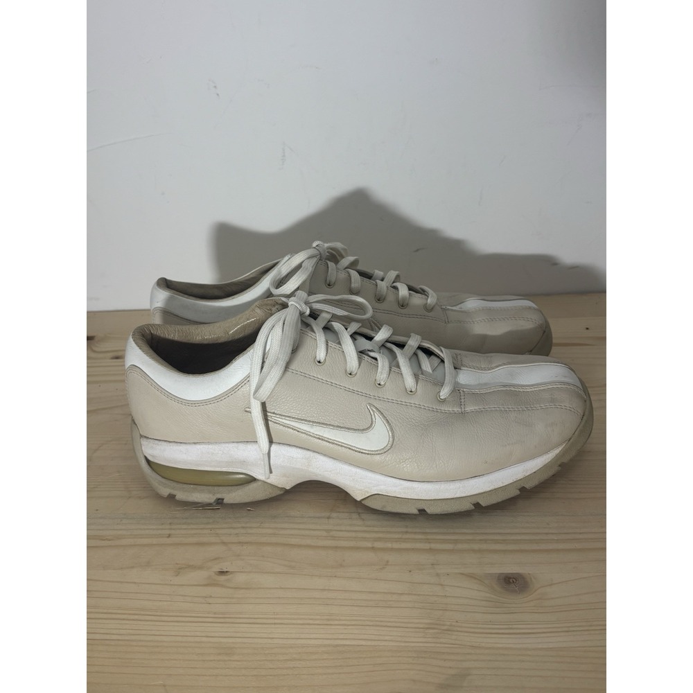 Nike Sport Performance Women's Size ‎ 8.5 Golf Shoes Lace up Neutral Leather U17